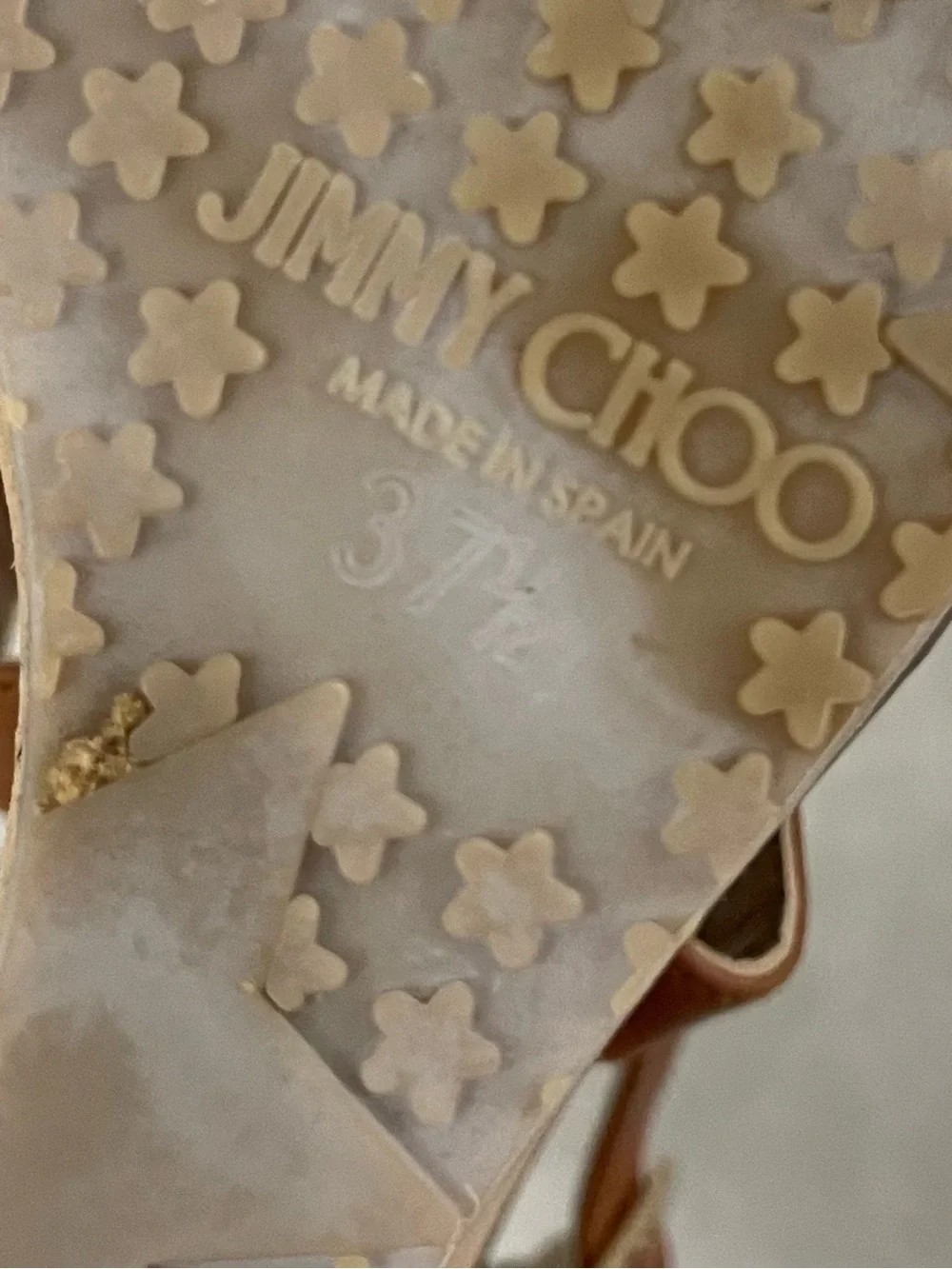 Jimmy Choo Portia Wedge Tan 37.5